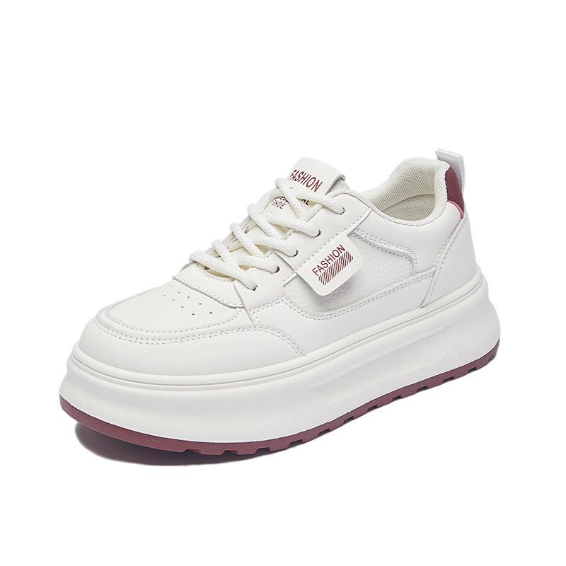 Spring little white shoes new Korean version ins female students platform heightening sports board shoes casual street shot KT255