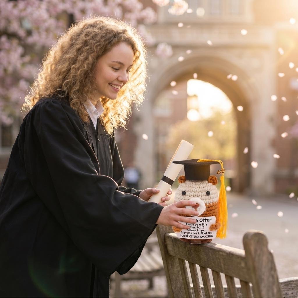 2026 Graduation Knitted Plush Toy
