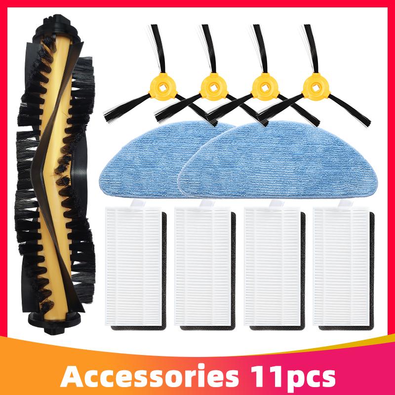 Pentru Ecovacs N79 N79S N79C DN622 Yeedi K600 K601G K700 Piese de schimb Accesorii Perie laterală principală Filtru Hepa Mop cârpă cârpă
