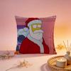 Stylish TThe Simpsonsew Cushion Cover Comfortable Durable Pillow Cover MultiScene for Home Office Car Sofa