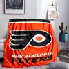Flyers Hockey Team Throws Blanket Flannel Blankets Plush for Couch Bed Gifts for Men Women Travel picnic blanket Christmas fan gifts