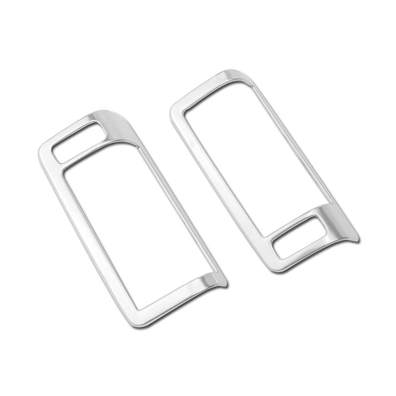 For Volvo XC60 V90 S90 2018-2021 2022 2023 2024 2025 ABS Car B-Pillar Rear Air Conditioning Outlet Frame Decoration Sticker Trim