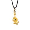 Versatile and High-end Zodiac Pony Girl Light Luxury Style Jewelry Necklace Pendant