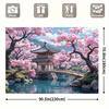 2D Japanese Cherry Blossom Backdrop for Photography