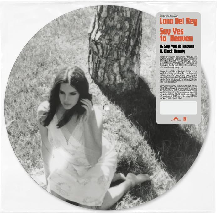 7inch Record LANA DEL REY - Say Yes To Heaven (Picture Disc) 5827591 Polydor 2023 Worldwide Pop