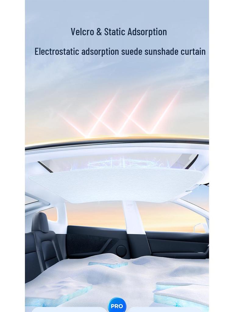 New Era ES/ET Suede Electrostatic Canopy Sunroof Sunshade