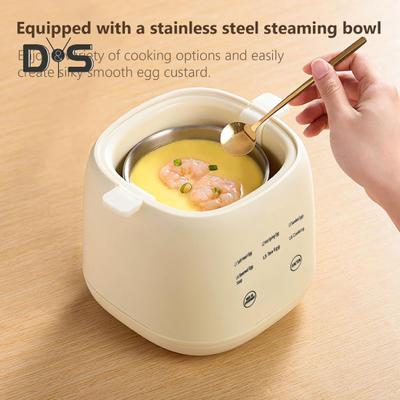 Electric Egg Boiler Touch Screen Design Timer Auto Shut-off Sound Reminder Food Grade Portable 6-in-1 Smart Electric Egg Yogurt Maker
