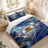 Bedding Set 1 Duvet Cover 2 Pillowcases Blackburn Rovers Football Print Bedroom Home Decoration
