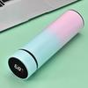 500ML Gradient Color Insulated Bottle with Smart Temperature Display 304 Stainless Steel Double Wall Vacuum Cup