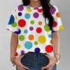 Women's T-shirt Casual Fashionable And Comfortable White Short Sleeve