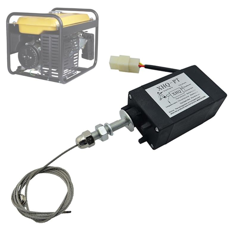 Heavy Duty 12V/24V Electric Solenoid Valves Suitable for Generator Diesels Engine, Stable Performances Fuel Stop Control
