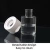 2 ks Mini hydroponický květináč Opakovaně použitelný Průhledný hydroponický květináč Stolní bezpůdní květináče na rostliny pro kancelářskou domácí dekoraci