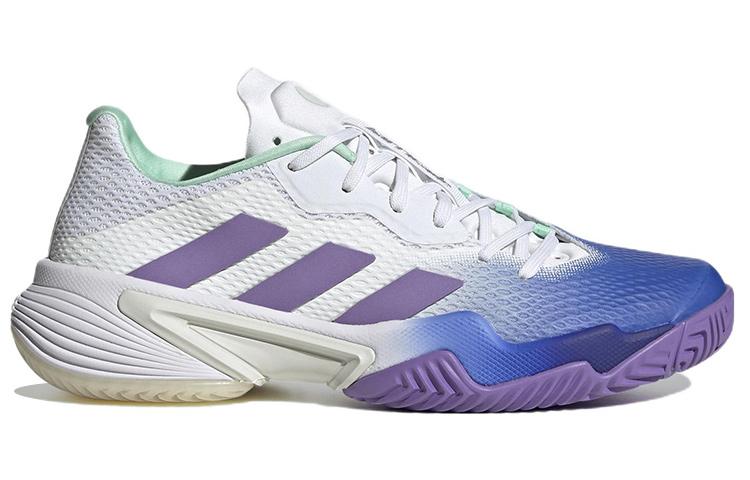 Adidas Barricade Tennis Shoes 'White Lucid Blue' Women's HP7417