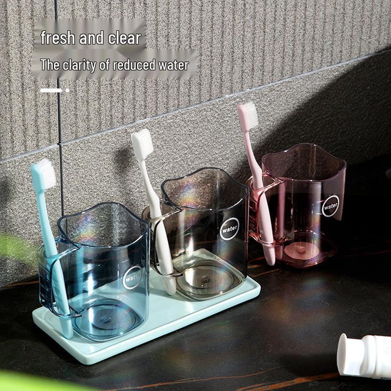 Luxury Student Dorm Toothbrush & Mouthwash Cup Set
