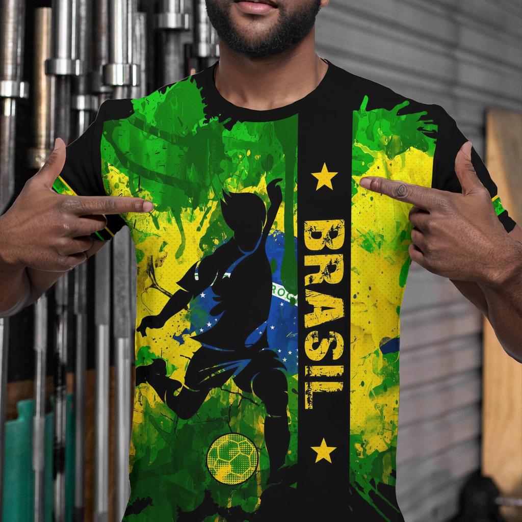 Unisex Retro Soccer Fan Jersey Honduras Design Lightweight Breathable Fabric Short Sleeve Streetwear T-Shirt for Sports and Casual Wear