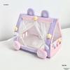 40cm Cotton Doll Bed Tent & Wardrobe: Indoor Display & Desktop Ornament
