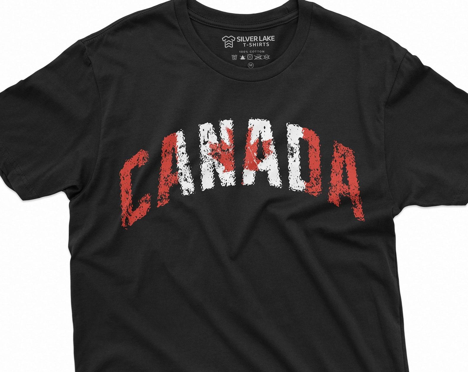 Canada T-shirt Canadian Flag national day Patriotic Canadian Mens Womens Unisex Tee XL