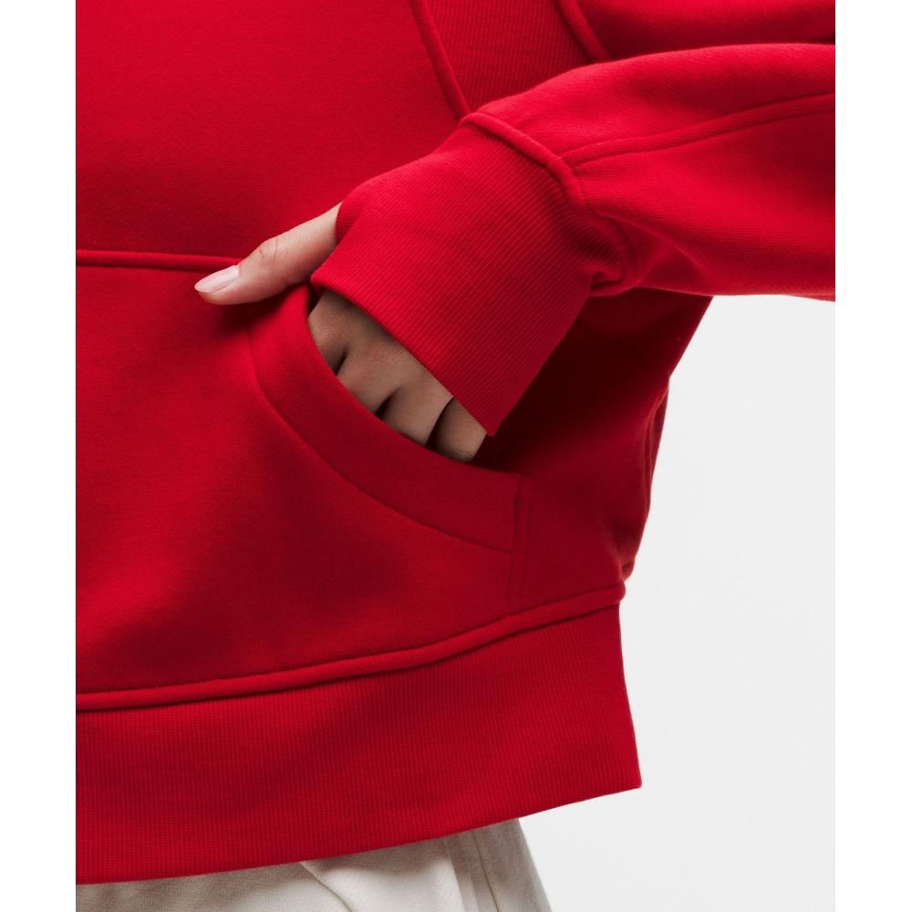 Lululemon Lunar New Year Scuba Oversized Full Zip Hoodie Oxford Red