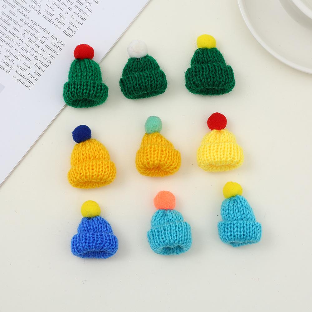 Mini pălărie din lână tricotată coreeană Accesorii pentru jucării DIY