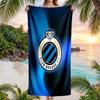Club Brugge FC Print Quick Dry Beach Towel Microfiber Absorbent Portable Travel Swimming Towel