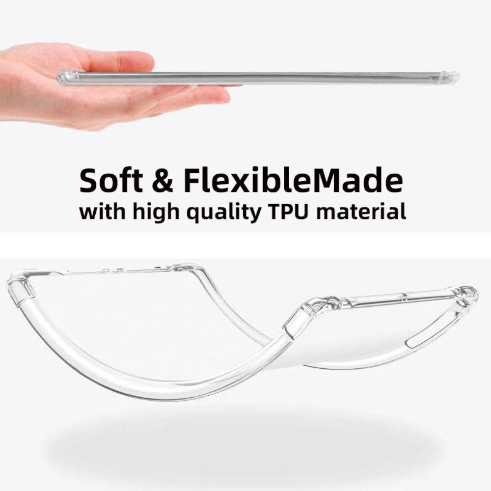 Clear Protective Cover Anti-fall Back Shell Premium Airbag Tablet Case for Surface Pro 13" 2026