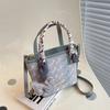 Niche women's bag 2025 new summer fashion women's small bag high-end messenger bag portable bucket bag