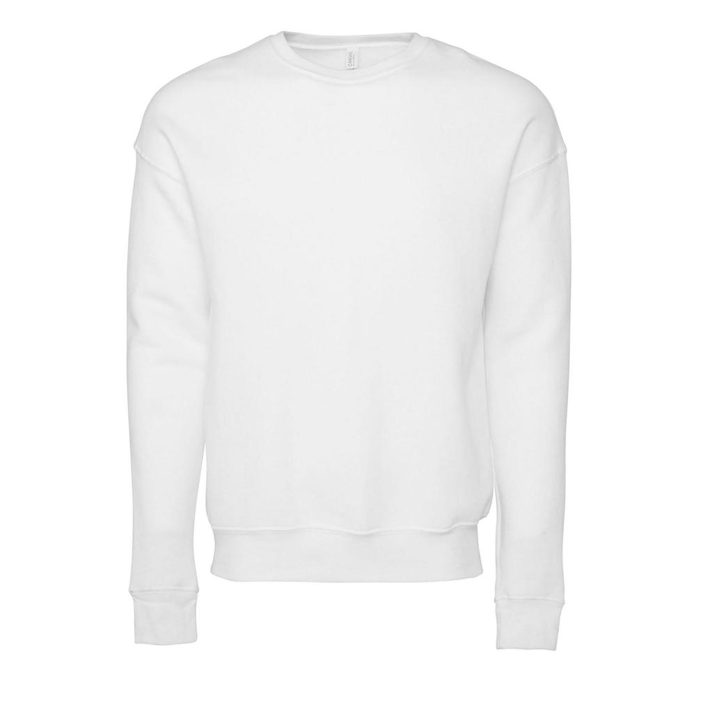 Bella + Canvas Unisex Adult Sponge Fleece Drop Shoulder Sweatshirt