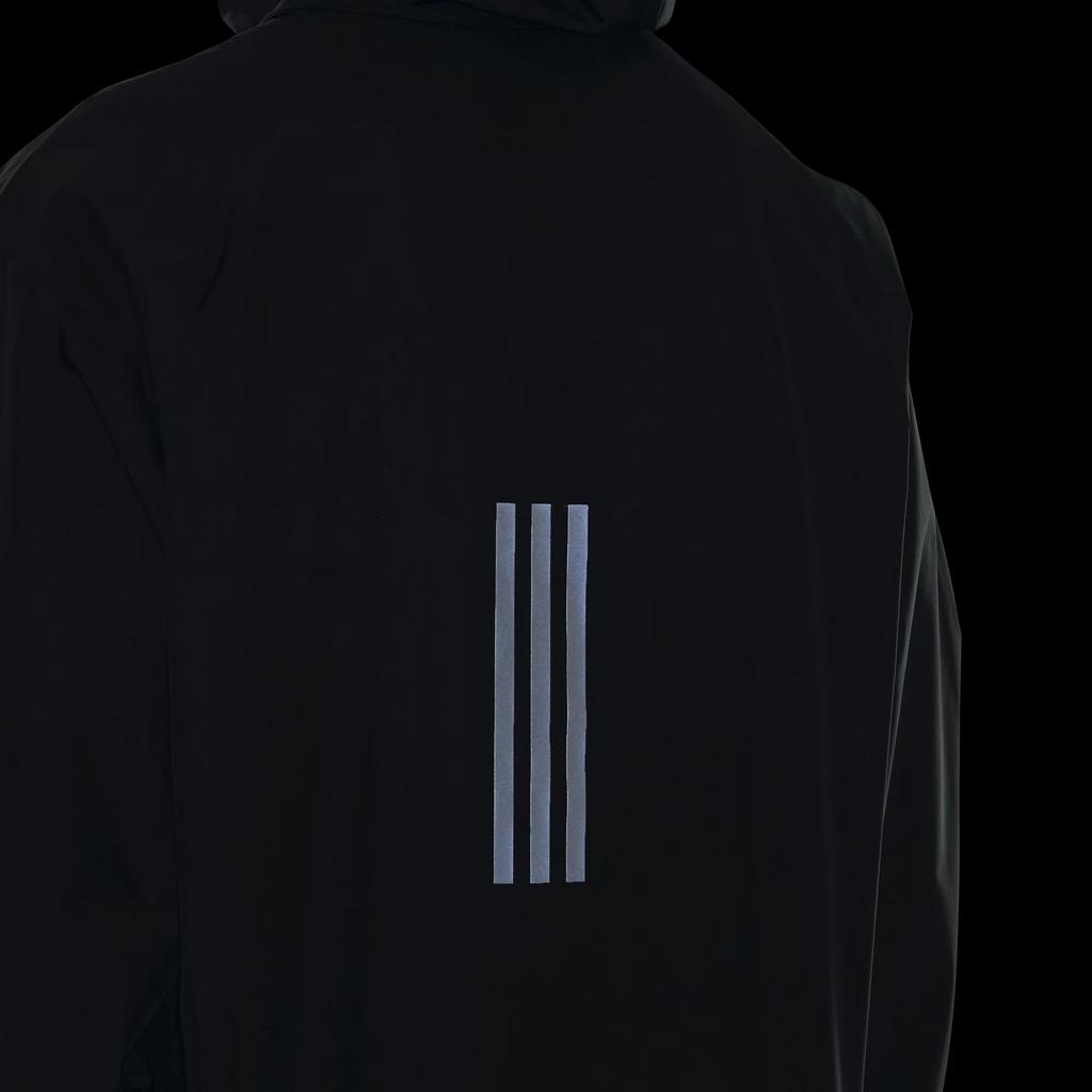 Adidas Woven Jacket With Reflective Stripes Men Jacket Black JF0962