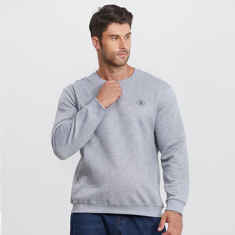 

Dibenze Men s Plus Size Loose Round Neck Sweatshirt 6XL