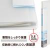 Plus Clear File Transparent Pocket File with Inner Paper A4 20 Pockets Color Mix 8 Books