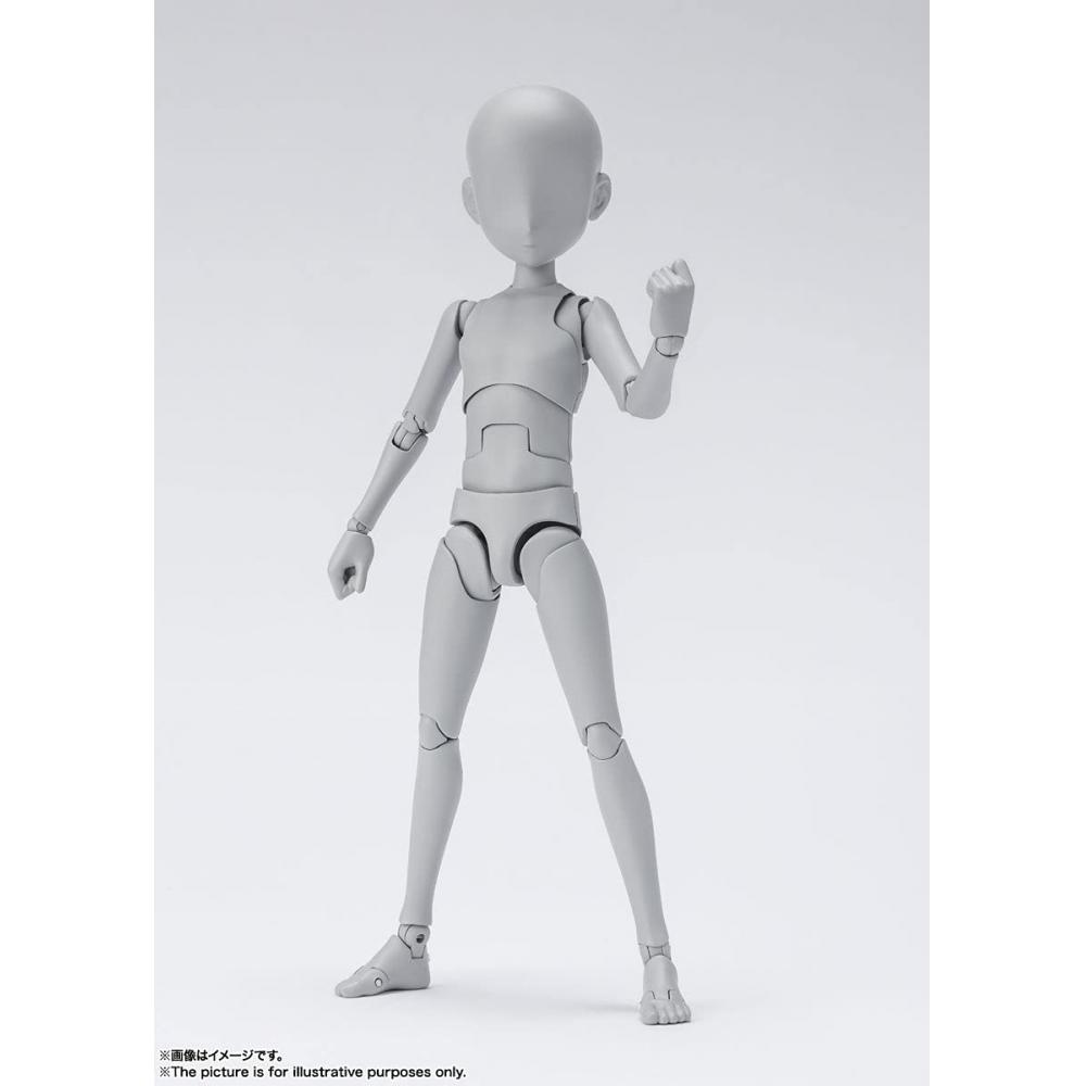 SHFiguarts Body-kun -Ken Sugimori- Edycja DX SET (Szary kolor wer.) Około. 130mm PVC&ABS ruchoma figurka BAS62102
