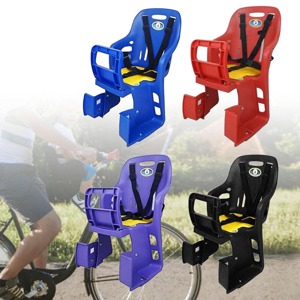 Kinder Fahrradsitz Kinder Fahrrad Rücksitz mit Fußstütze Fahrrad Kinderträger Kindersitz für alle Erwachsenen Mountainbikes