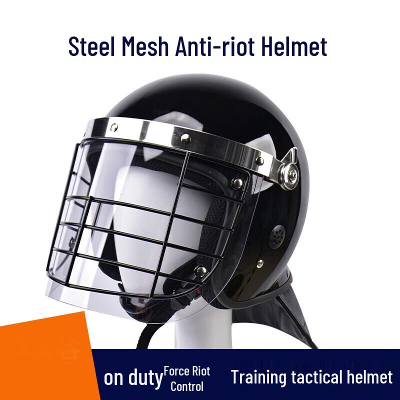 Protective Helmet with Metal Mesh Visor
