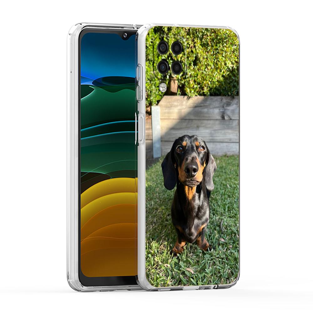 Dachshund Silhouette Dog Cute Phone Case For Samsung A13 A33 A35 A55 A73 A53 A23 A51 A71 A21S A31 A41 A05s A03S A15 A25 5G Cover