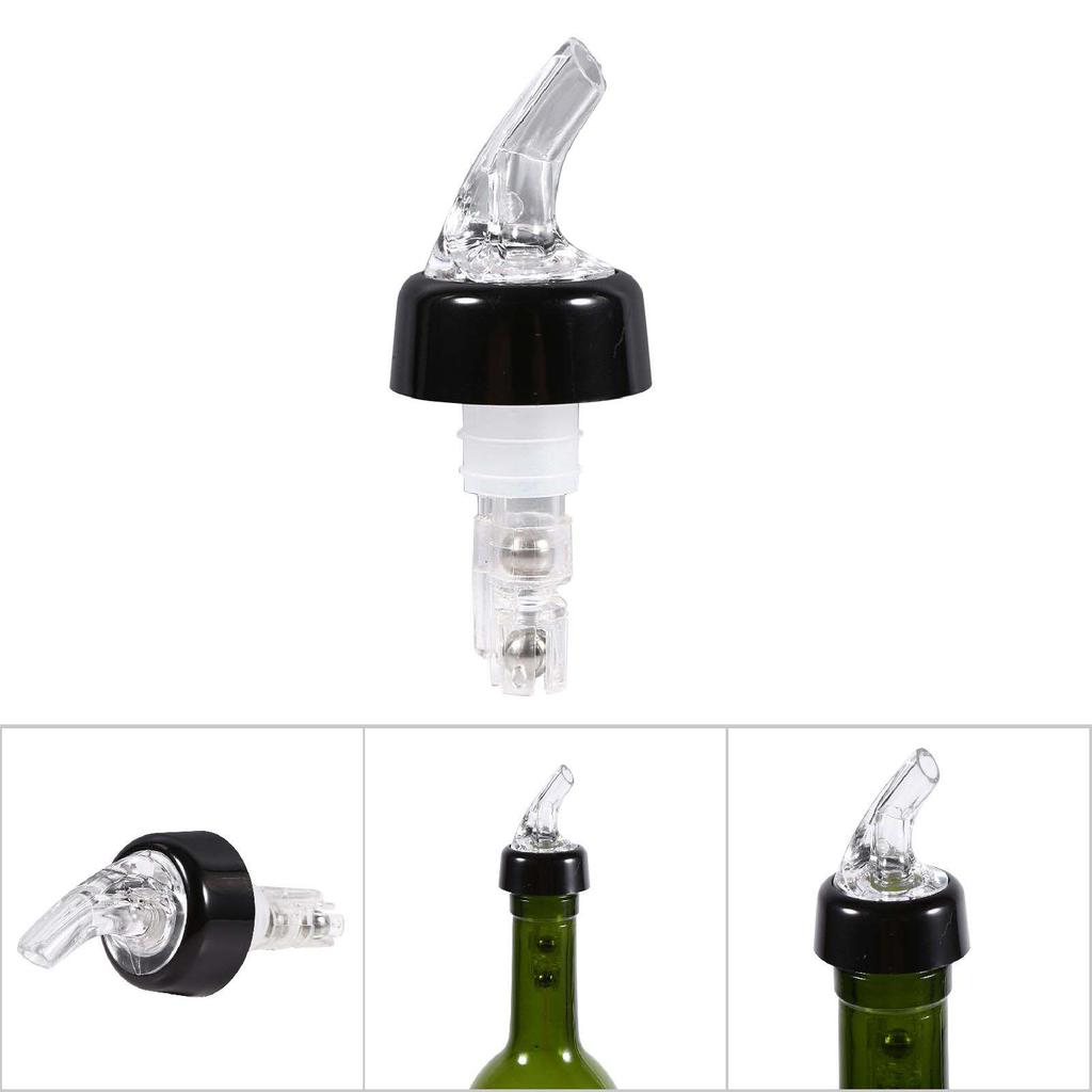 1Pc 15mL Shot Measure Measuring Bottle Pourer Drinks Bar Wine Cocktail Dispenser (Transparent)