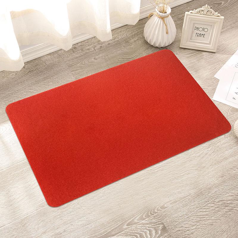 Ultra-Thin Non-Slip 1mm Bedroom Doorway Mat – Water-Absorbent, Household Entrance Carpet