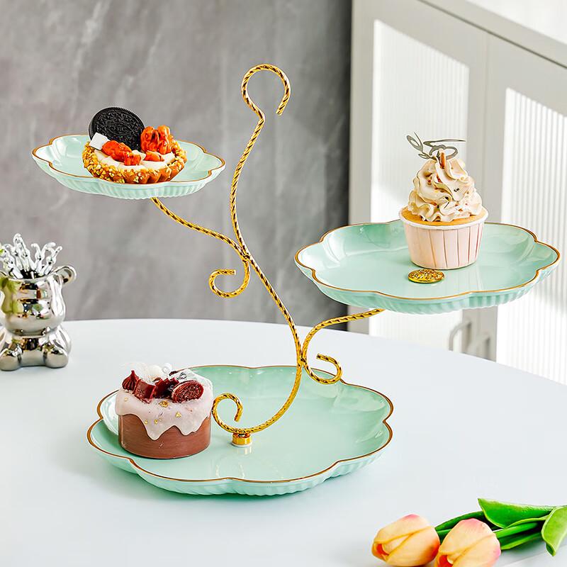 3-Tier Tree Branch Serving Platter