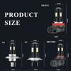 2pcs H7 H8 H11 Fog Light Bulbs H4 Bulb HB3 9005 Bulbs Fog Light Bulbs 3030 21SMD Auto Lamp Daytime Running Lamp 12V White