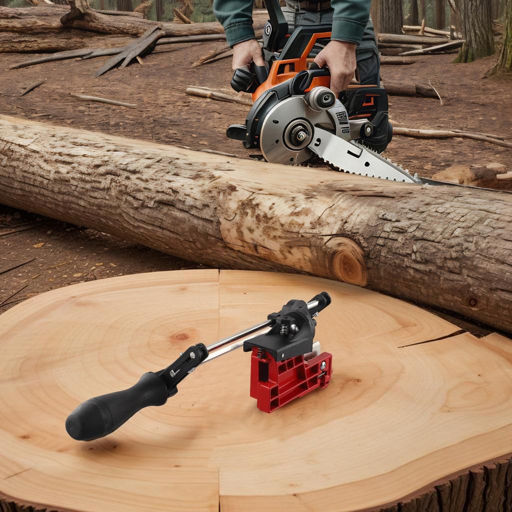 30*16*6cm Chain Saw Sharpener Chainsaw Sharpener With Files Chain Repair Chain Maintenance 30*16*6cm For Home Use