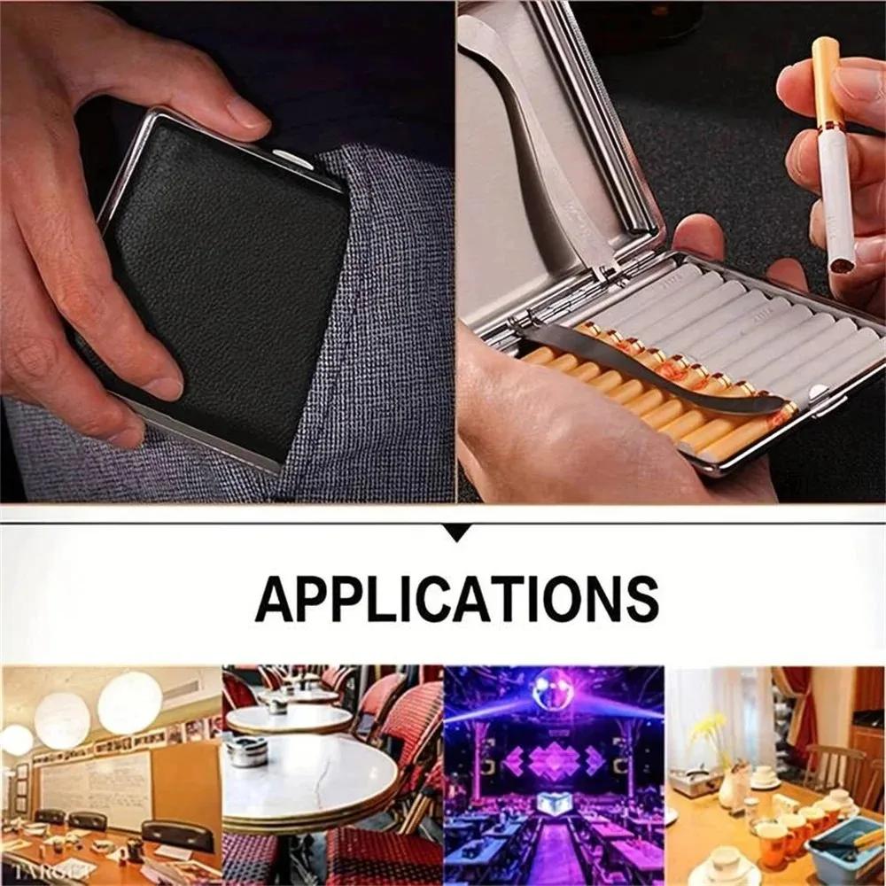 he durable cigarette box, cigar box, can hold 20 cigarettes, smoking accessories, unisex cigarette box, storage box