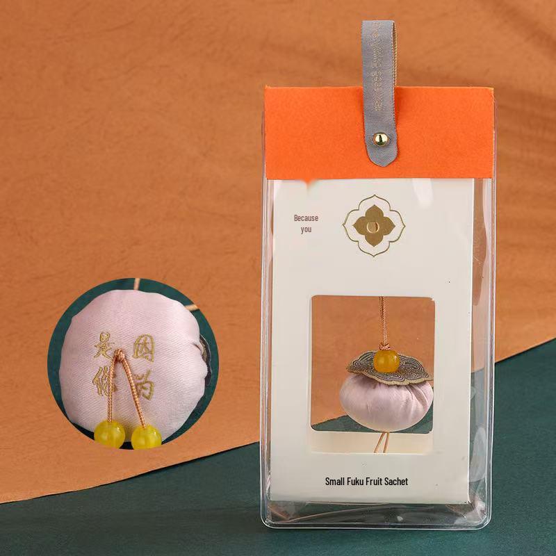 Persimmon Scented Pouch: Lucky Year of the Snake Charm and Gift