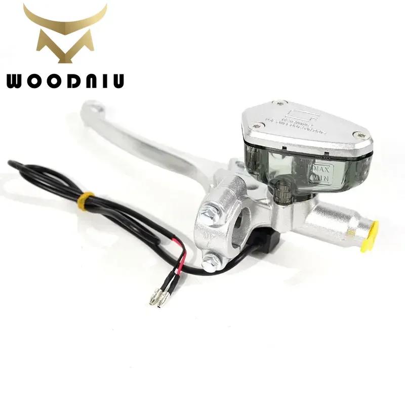For Super SOCO TS TC TC-MAX Brake Upper Pump Assembly Accessories Silver Black Brake Parts E-bike Off-road for Super SOCO Parts