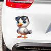 Cute Seagulls Vinyl Decals Waterproof Car Stickers for Laptop Motorcycle Bumper Truck Window Decoration HE58