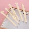 4Pieces Funny Bone Pattern Ballpoint Pens Comfortable Grip And Quick Drying Inks For Home Offices School Daily Writing