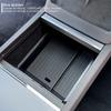 For Tesla Model Y Launch Juniper 2025+ Model 3 Highland 2024 Center Console Eyeglasses Case Armrest Storage Box Tray Upper&Lower