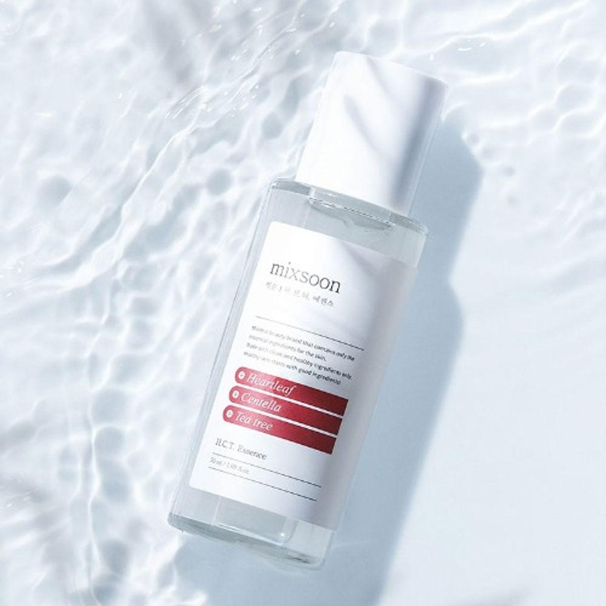 

MIXSOON Hasenti Essence 50ml – Triple-Calming Soothing Essence with Houttuynia, Centella & Tea Tree for Irritated Skin