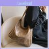 Pattern Vintage Letter Large Capacity Women Tote Bag For Fashion Enthusiasts