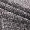 Polyester Cotton Yarn-Dyed Solid Color Linen-Like Fabric Sofa Towel & Tablecloth