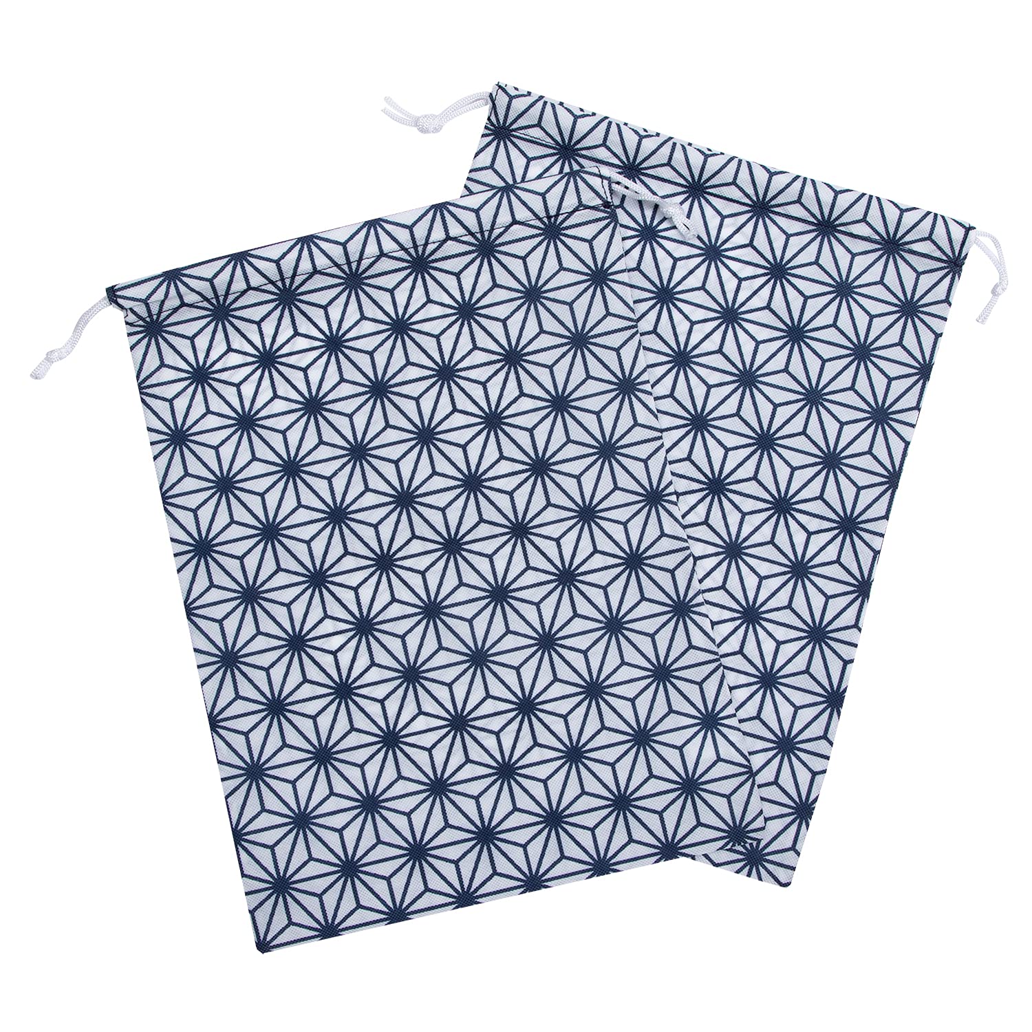 

Astro Shoe Hemp Leaf Set of Shoe Drawstring Shoe Compact Bag, White, Pattern, 2, Case, Bag, Sack, 822-32,