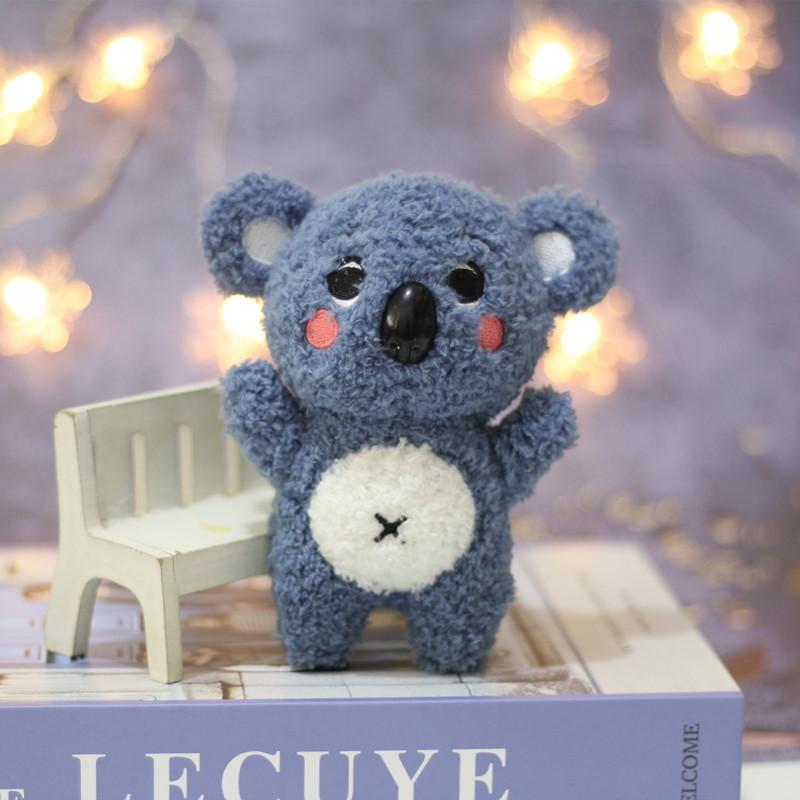 13cm Mini Koalas Plush Toysets Stuffed Animal Plush Dolls Stuffed Animals Plushies Kawaii Fox Koala Pendant Bag Keychain about 13cm
